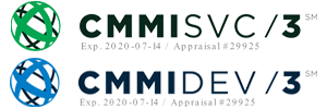 CMMI/Dev and CMMI-SRV Certified