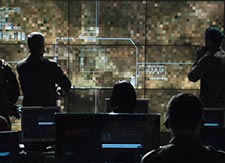 Photo of Soldiers in a command center